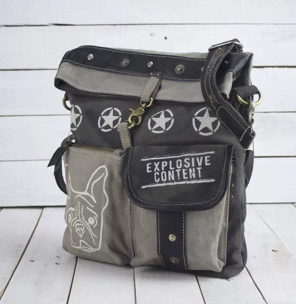Sunsa Canvas Tasche - Hund