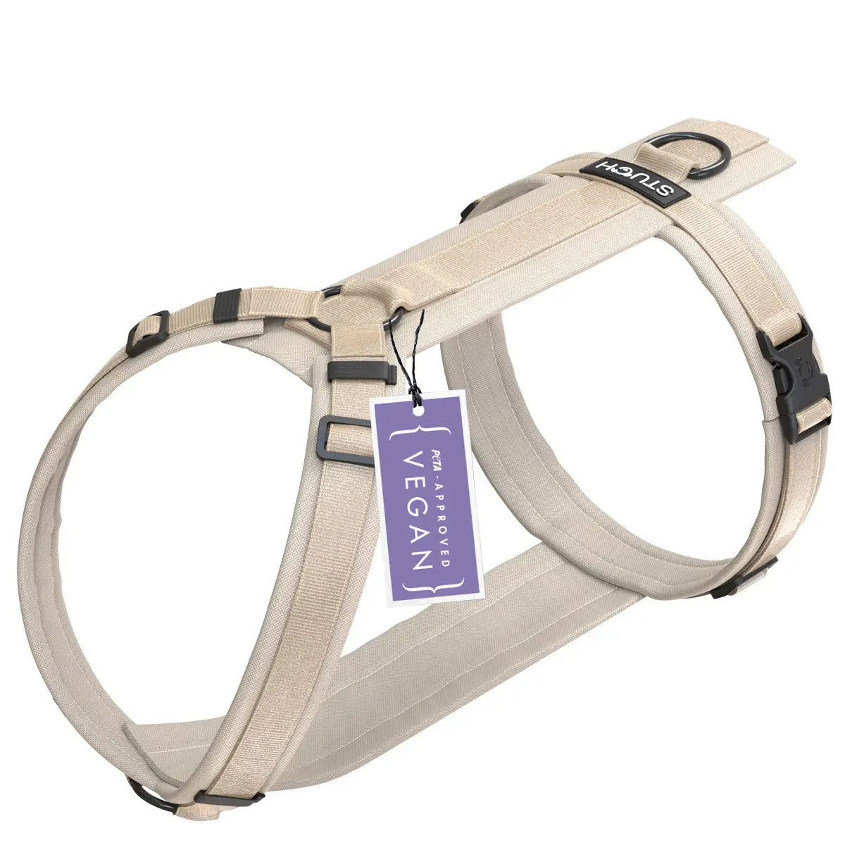 STUCH Hundegeschirr gepolstert - Beige L