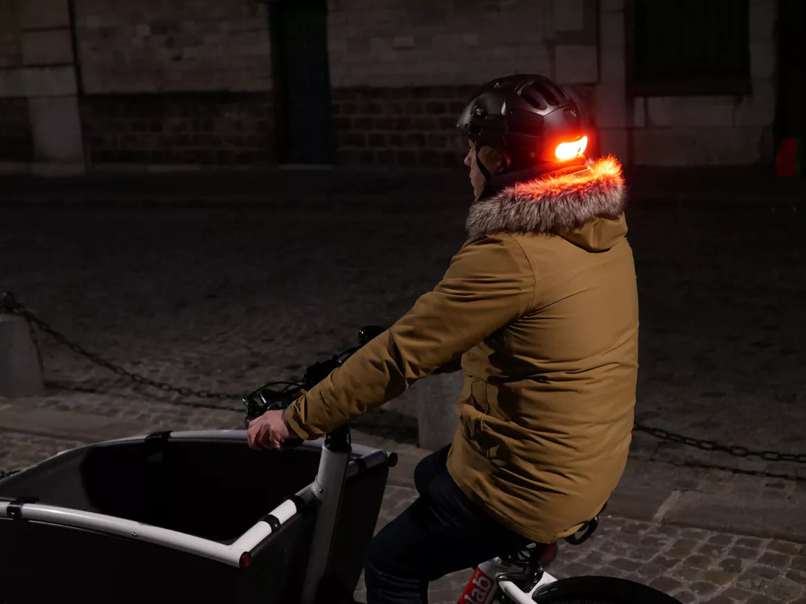 Overade Turn-Licht Delux für Fahhrad, Helm , Roller mit Fernbedienung und Bremslicht