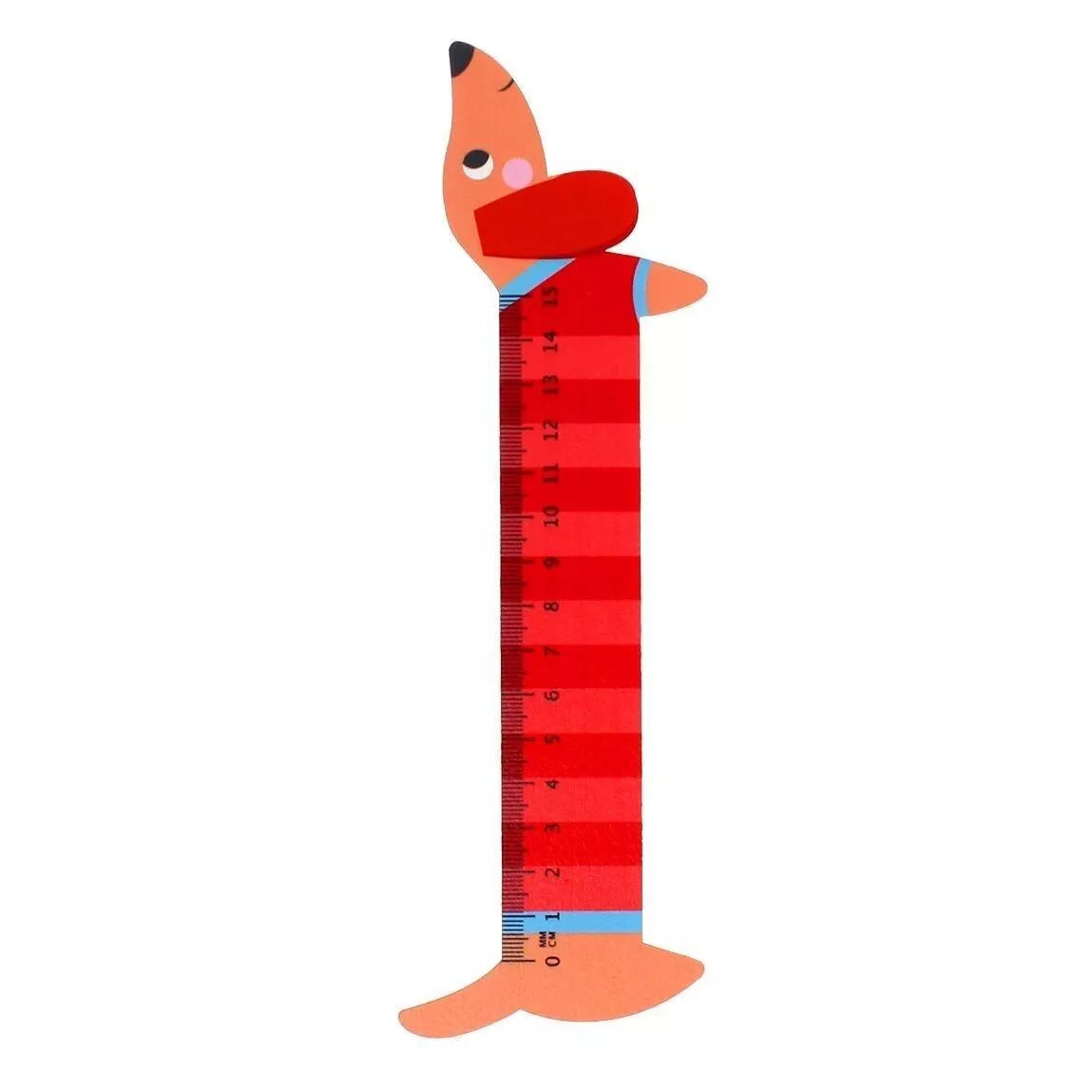 Rex London Holzlineal mit Dackel-Design – Sausage Dog