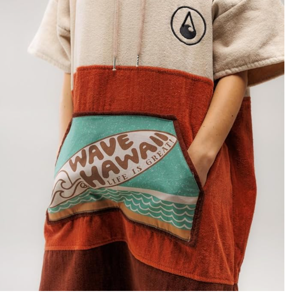 WAVE HAWAII Campeche Surfponcho