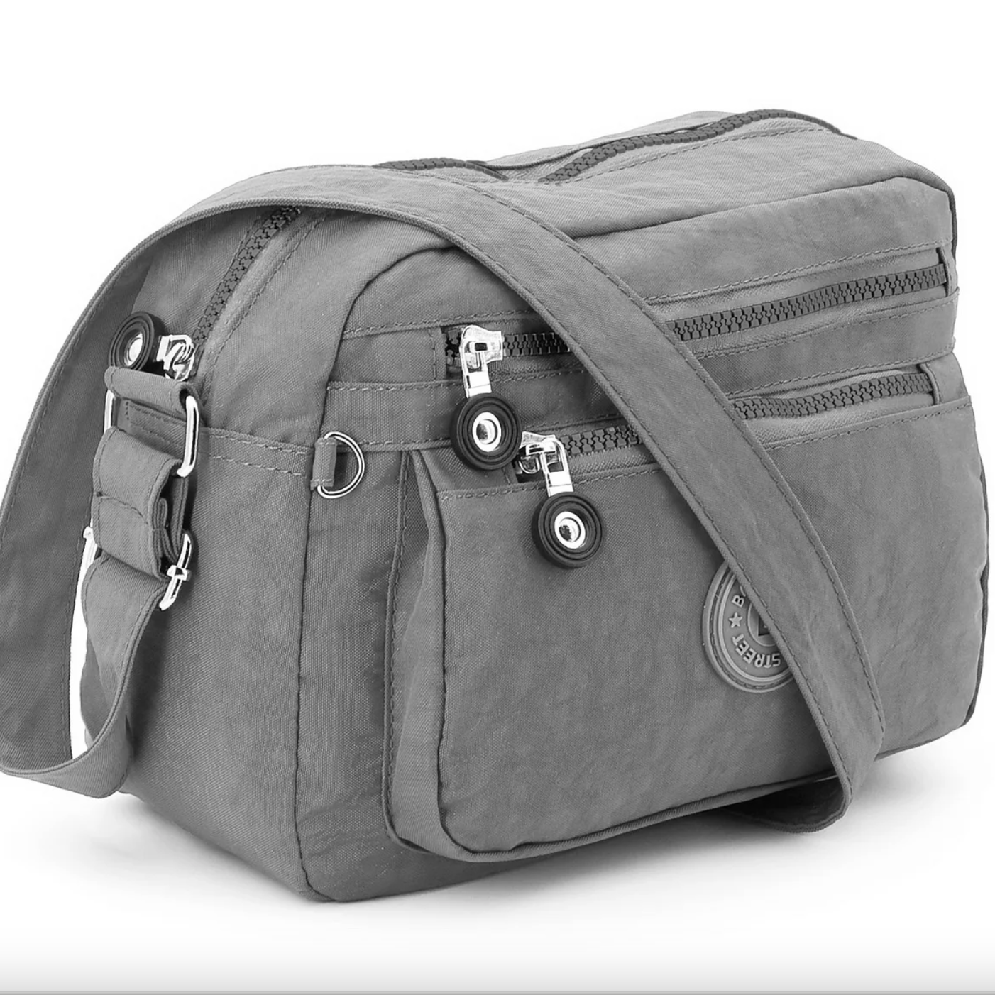 Bag Street Kleine Umhängetasche - Grau