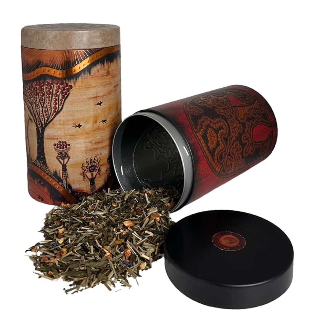 EigenART Kaffee- & Teedosen-Set Africa Savannah – 2er Set 500g