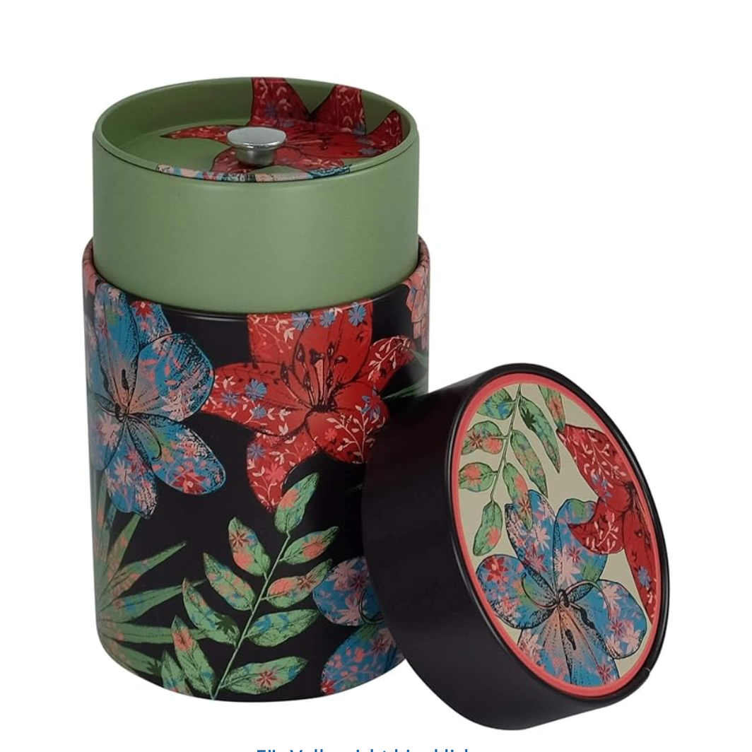 EigenART Casa Rustic Flower 2er Set Metalldosen – Rund, 150 g