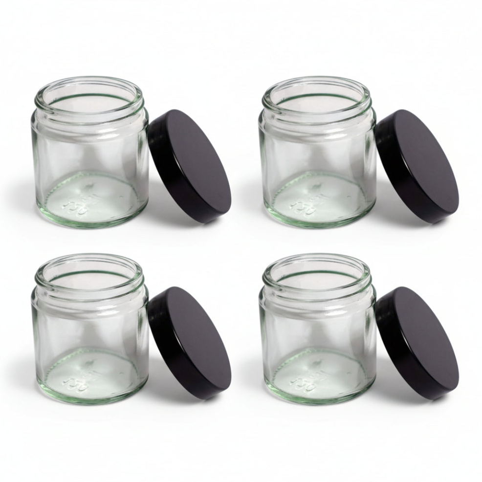 Comandante Ersatzbohnenbehälter 4er Set – transparent