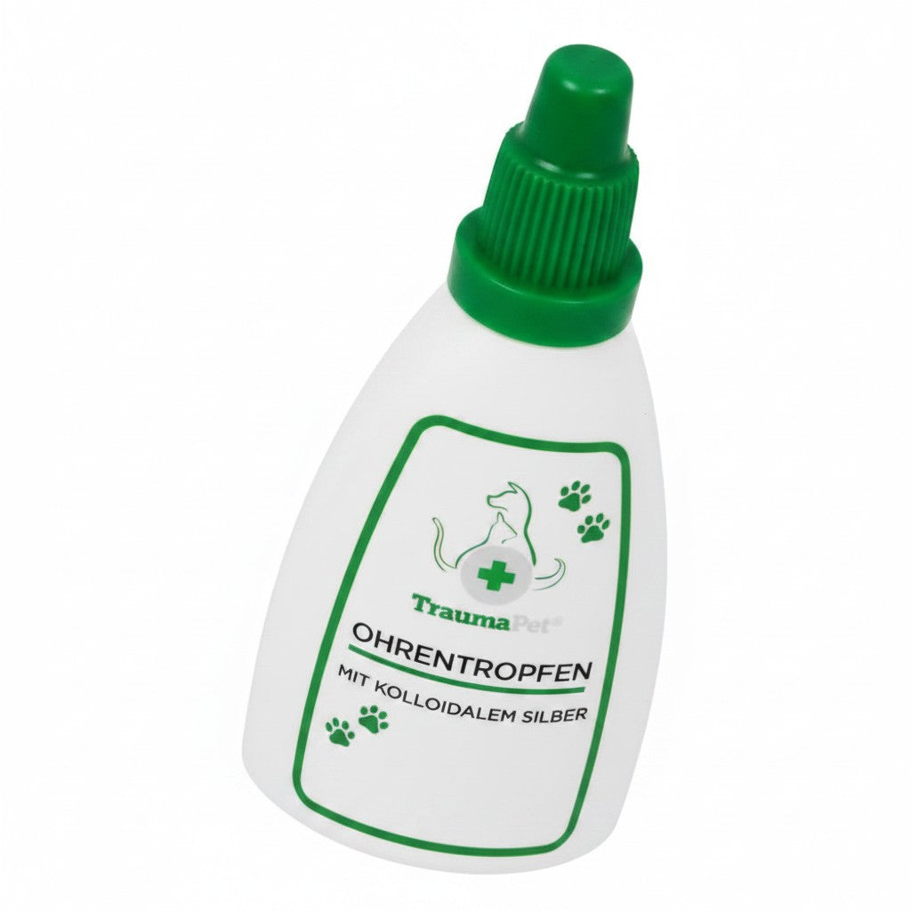 TraumaPet Ohrentropfen Hunde & Katzen 50 ml mit Silber