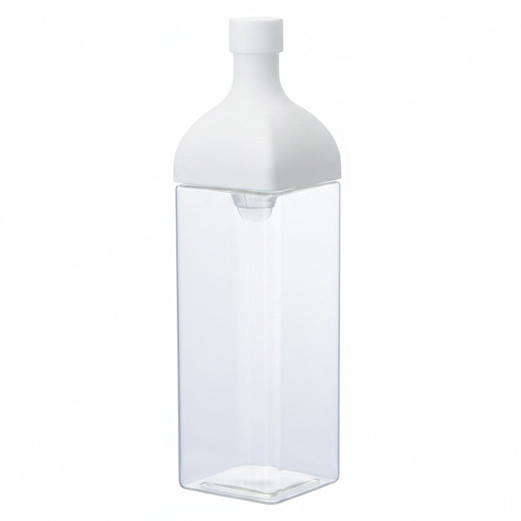HARIO Kaltbrüh Teeflasche mit Filter 1200 ml Weiß