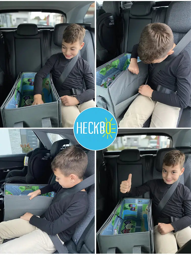 HECKBO 4-in-1 Organizer Spielmatte Box