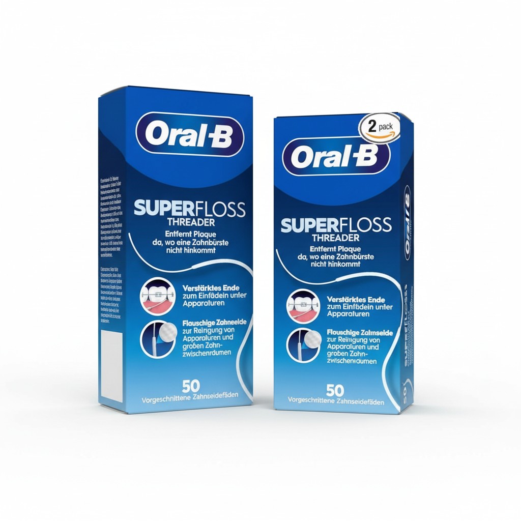Oral-B Superfloss Zahnseide 2er Pack