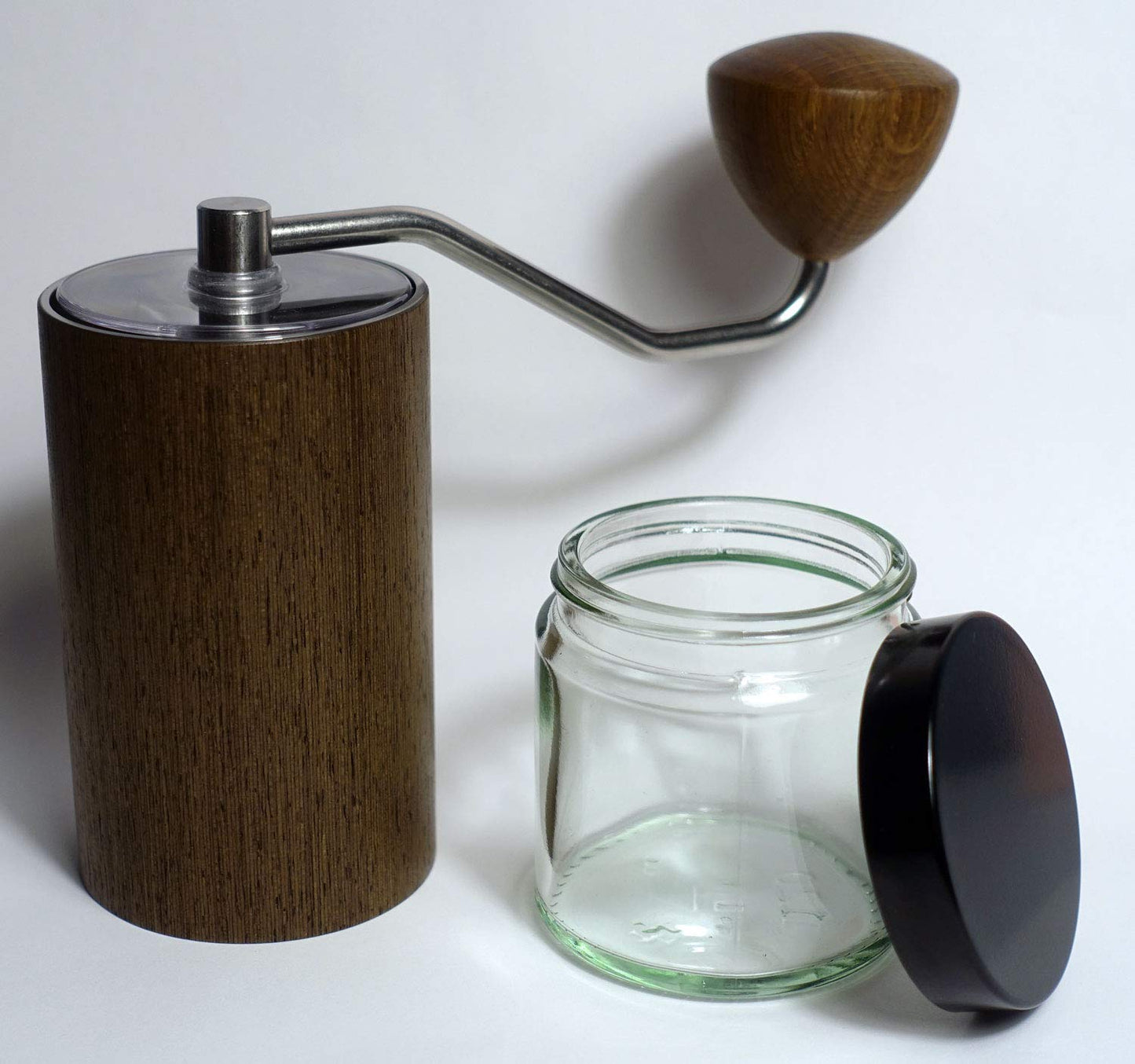 Comandante Ersatzglas mit Deckel (2 STK.) für C40 MK3/MK4 Kaffeemühle - Transparent