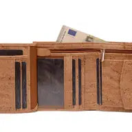 Simaru Premium Herren-Geldbörse aus Kork