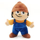 Mea-Living Mainzelmännchen Stoffpuppe "Anton" - 20 cm