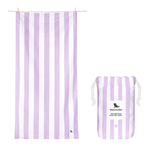 Dock & Bay Strandhandtuch – Lombok Lilac 160 x 90