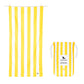 Dock & Bay Strandhandtuch – Boracay Yellow 200 x 90