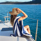 Dock & Bay Strandhandtuch – Whitsunday Blue 160 x 90