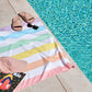 Dock & Bay Strandhandtuch – Unicorn Waves 160 x 90