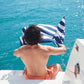Dock & Bay Strandhandtuch – Whitsunday Blue 160 x 90