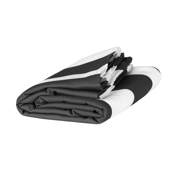 Dock & Bay Strandhandtuch – Kamari Charcoal 160 x 90