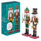 The Twiddlers Festliche Nussknacker - aus Holz (30 cm)