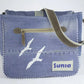 Sunsa Messenger Tasche Maritim Style Umhängetasche blau