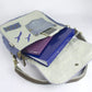 Sunsa Messenger Tasche Maritim Style Umhängetasche blau