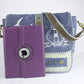Sunsa Messenger Tasche Maritim Style Umhängetasche blau