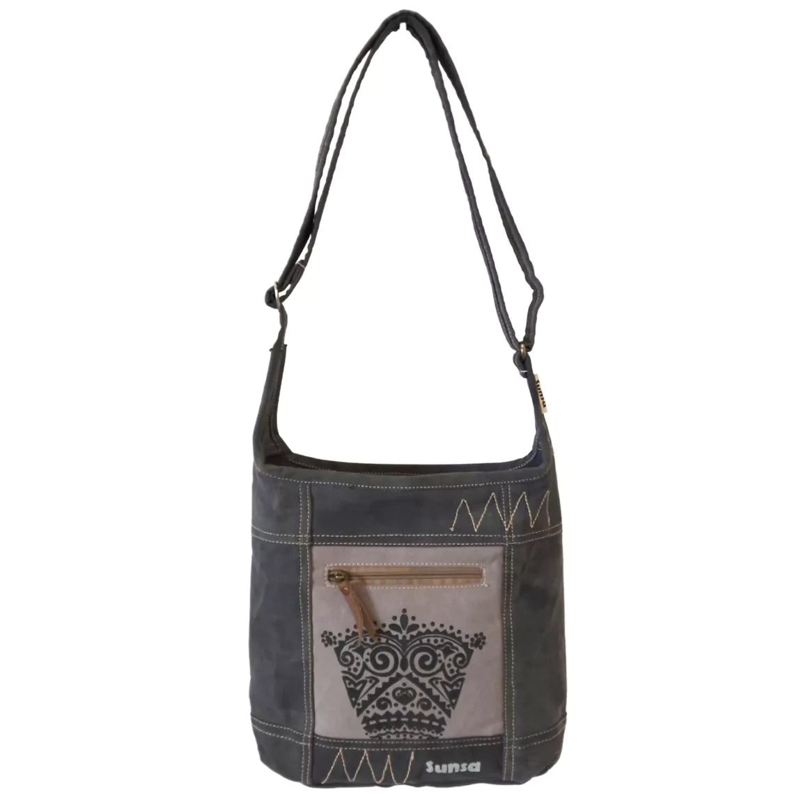 Sunsa Mandala Canvastasche Hobo