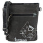 Sunsa Upcycling Damen Umhängetasche - Katzenmotiv