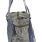 Sunsa Damen Handtasche Shopper Patchwork Design blau/grau