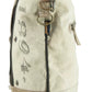 Sunsa Vintage Umhängetasche aus Canvas und Leder
