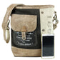 Sunsa Vintage Umhängetasche aus Canvas und Leder