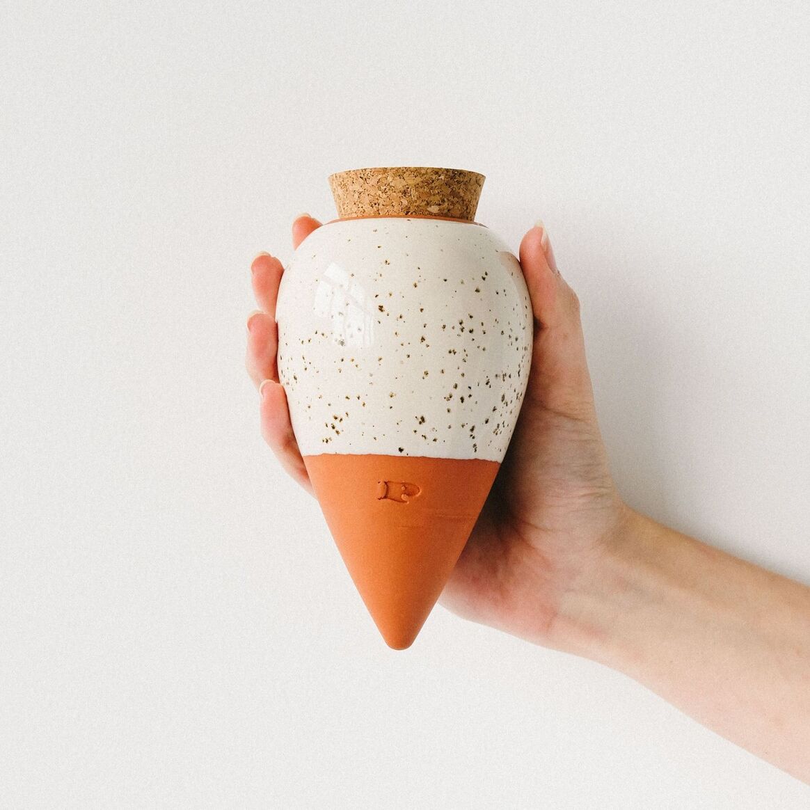 Pepin Moisturizing Olla – Genarbtes Weiß