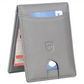 Kronenschein Slim Wallet mit Münzfach & RFID Schutz Grau