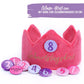 Papierdrachen Geburtstagskrone - Pink - Set 2