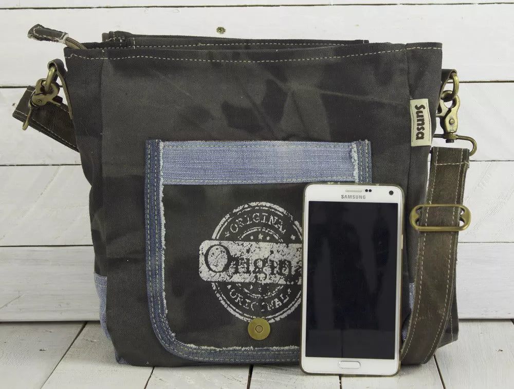 Sunsa Damen Messenger Tasche - blau