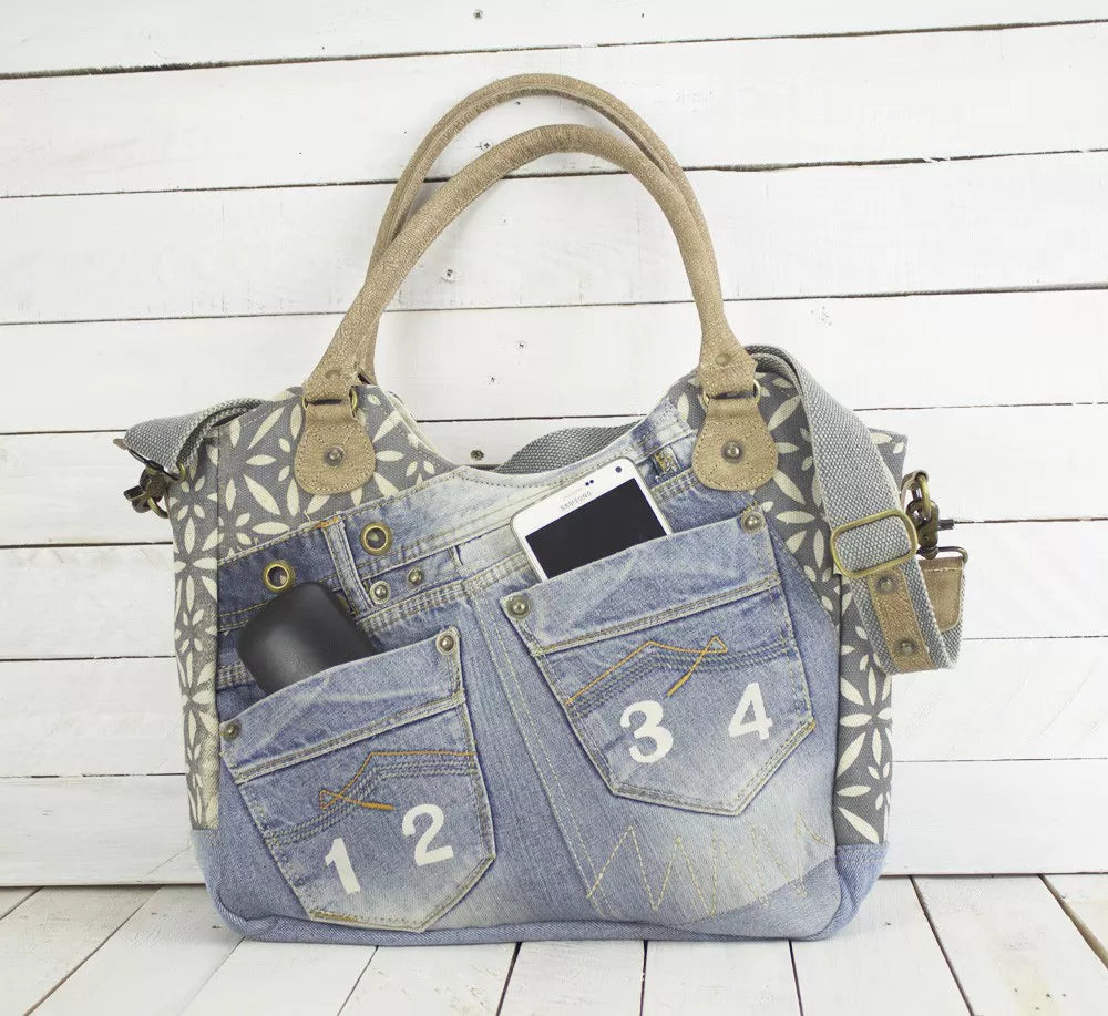Sunsa Damen große Handtasche/Shopper