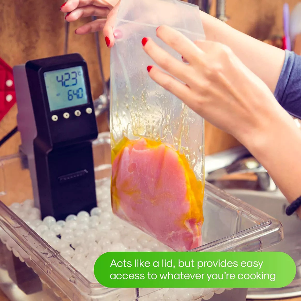 Oak & Steel 275 Premium Sous Vide Kochbälle