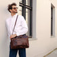 Time Resistance Leder Aktentasche "Brave New World"