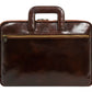Time Resistance Leder Aktentasche "Brave New World"