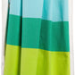 ZusenZomer Fouta Hammam Strandtuch CASABLANCA – 100x190 cm – Grün Blau