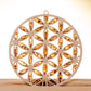 Raduly Suncatcher Bernstein – Blume des Lebens - D110mm
