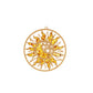 Raduly Suncatcher Bernstein – Sonne&Mond - D110mm