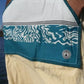WAVE HAWAII Poncho Petrol, Velour Größe M