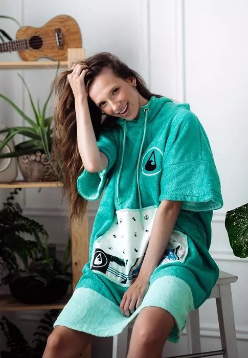 WAVE HAWAII Poncho Liz Größe S