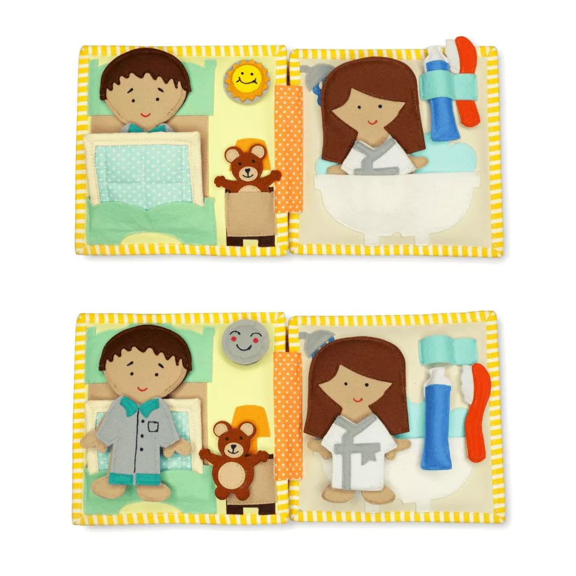 Jolly Designs Home Sweet Home - 6 Seiten Mini Quiet Book