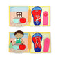 Jolly Designs Home Sweet Home - 6 Seiten Mini Quiet Book