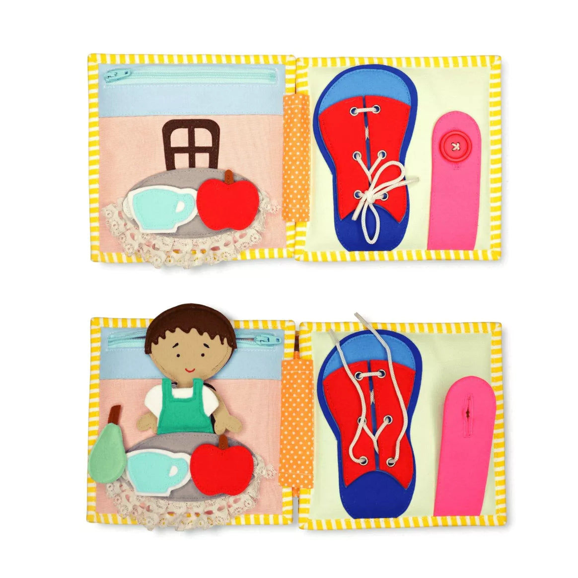 Jolly Designs Home Sweet Home - 6 Seiten Mini Quiet Book