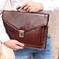 Time Resistance Leder Aktentasche "The Magus"