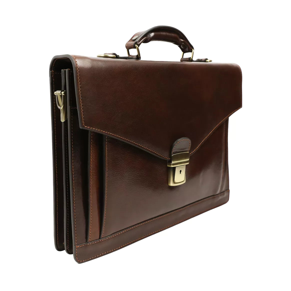 Time Resistance Leder Aktentasche "The Magus"