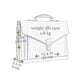 Time Resistance Leder Aktentasche "The Magus"
